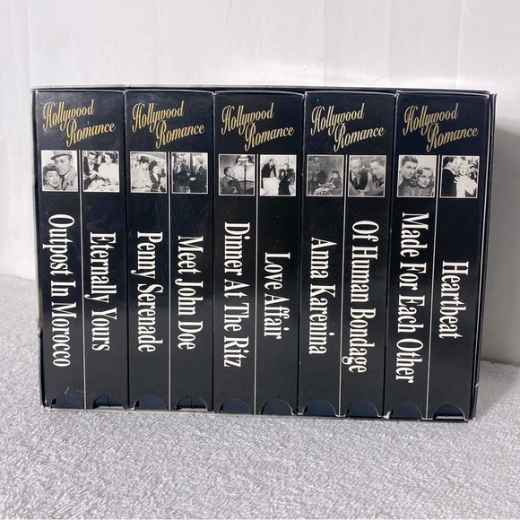 Vintage Madacy Music Group Hollywood Romance 10 Pack Movie Set VHS - Picture 2 of 16